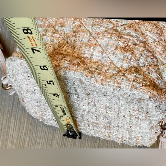 Kate Spade Emerson Place Jessa Backpack in cream -  mint green highlights 8”x8” - Picture 12 of 12